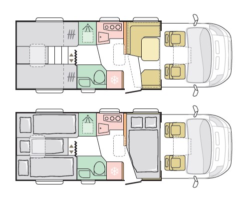 adria-matrix-s670sl-plattegrond